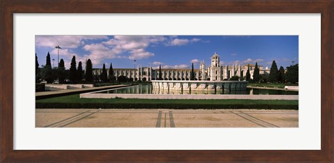Framed Dos Jeronimos Monastery, Belem, Lisbon, Portugal Print