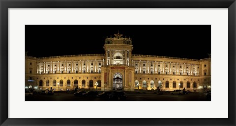 Framed Facade of a palace, The Hofburg Complex, Vienna, Austria Print