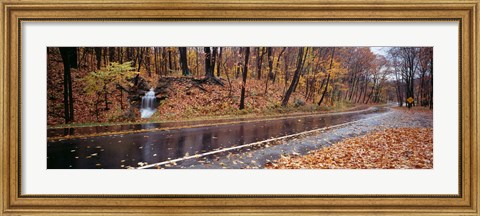 Framed Euclid Creek, Parkway, Ohio, USA Print