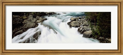 Framed Namsen River Norway Print