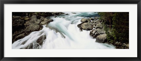 Framed Namsen River Norway Print