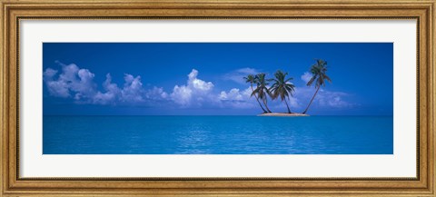 Framed Island, Caribbean Print