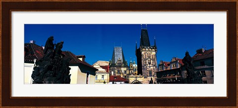 Framed Prague Castle St Vitus Cathedral Prague Czech Republic Print
