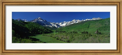 Framed San Juan Mountains CO USA Print