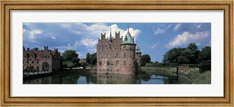 Framed Egeskov Castle Odense Denmark Print