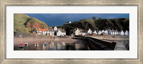 Framed Pennan Banffshire Scotland Print