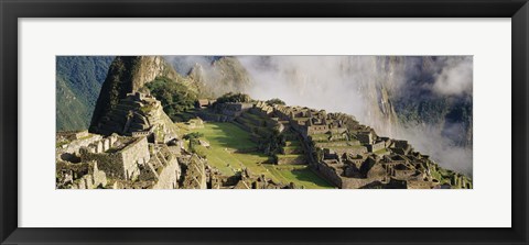 Framed Machu Picchu, Peru Print