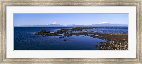 Framed Lianquihue Lake Osorno Chile Print