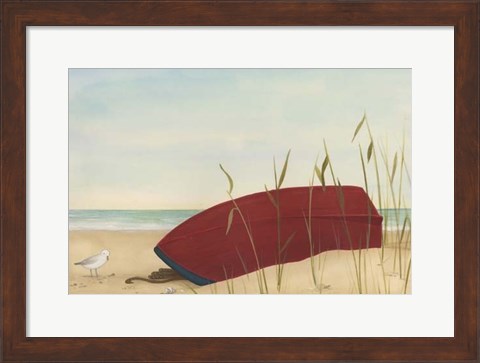 Framed Seaside Dunes II Print