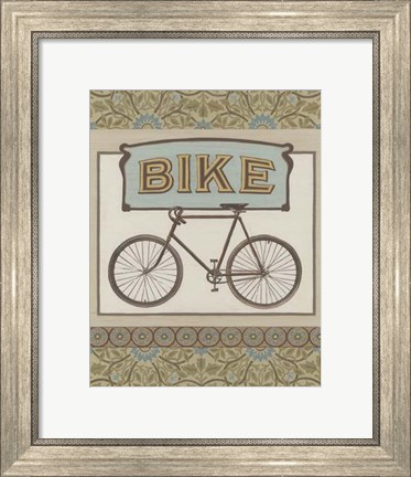 Framed Bike Print