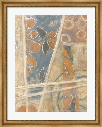 Framed Layers of Pastel III Print