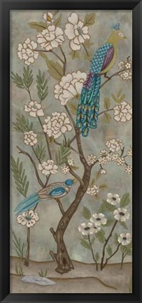 Framed Gardenia Chinoiserie II Print