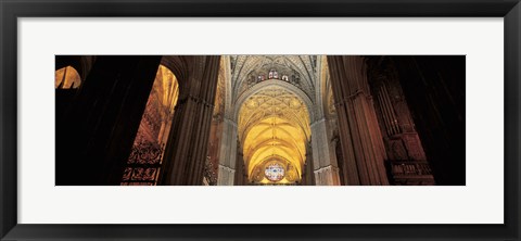 Framed Cathedral Seville Andalucia Spain Print