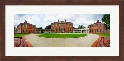 Framed Tryon Palace in New Bern, North Carolina, USA Print