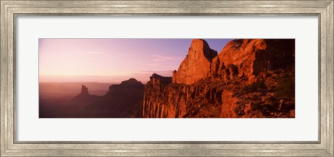 Framed Rock formations, Canyonlands National Park, Utah, USA Print