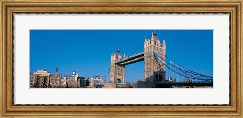 Framed Tower Bridge London England (Daytime) Print