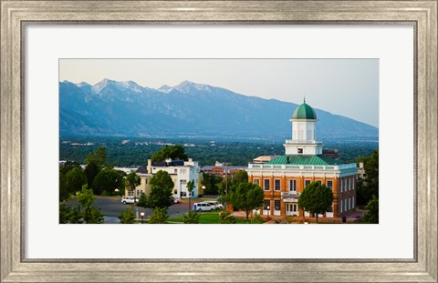 Framed Salt Lake City Council Hall, Capitol Hill, Salt Lake City, Utah, USA Print