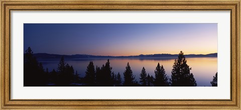 Framed Lake Tahoe, California Print