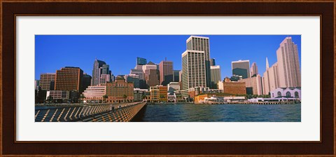 Framed Buildings on the San Francisco Waterfront Print
