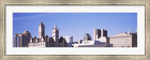Framed Historic Union Station Hotel in Nashville, Tennessee, USA 2013 Print