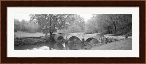 Framed Burnside Bridge Antietam National Battlefield Maryland USA Print