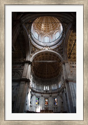 Framed Interiors of Como Cathedral, Como, Lombardy, Italy Print