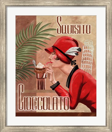 Framed Italian Chocolate I Print