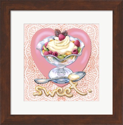 Framed Sweet Sundae Print