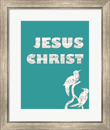 Framed Jesus Christ Print