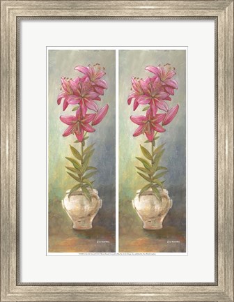 Framed 2-Up Lily Vertical Print