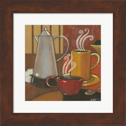 Framed Another Cup II Print