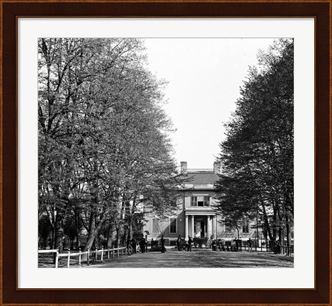 Framed Richmond, Va. The Governor&#39;s Mansion Print