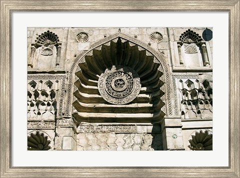 Framed Al-Aqmar Mosque, Khan El Khalili, Cairo, Egypt Print