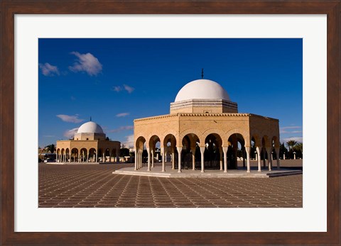 Framed Bourguiba Mausoleum, Tunisia Print