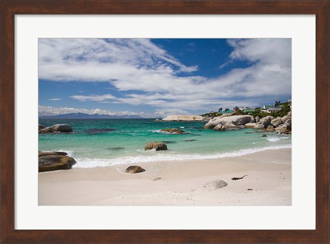 Framed Cape Town, South Africa. The Cape Peninsula Print