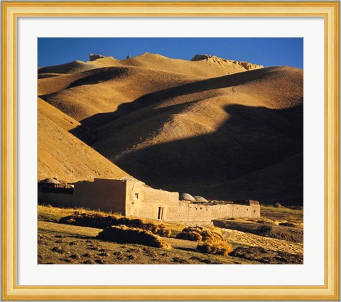 Framed Afghanistan, Bamian Valley, Caravansary, Hindu Kush Print