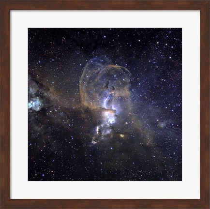 Framed Loops of NGC 3576 Print