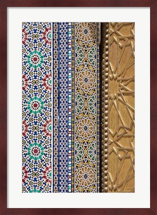 Framed Royal Palace of Fes, Morocco Print