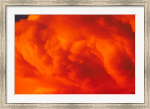 Framed Sunset from Glen Afric Country Lodge, near Pretoria, South Africa Print