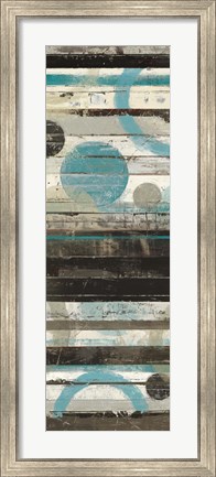 Framed Blue Zephyr Panel Print