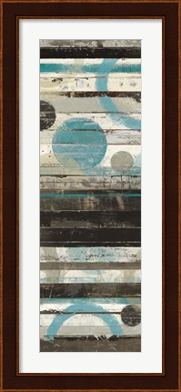 Framed Blue Zephyr Panel Print