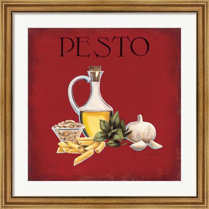 Framed Italian Cuisine II Print