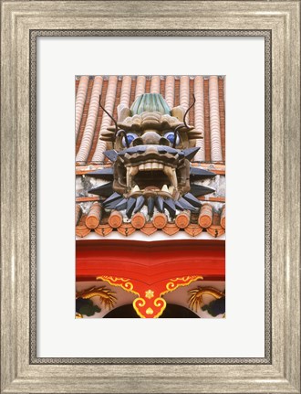Framed Shuri Castle, Naha, Okinawa, Japan Print