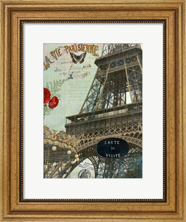 Framed La Vie Parisienne Print