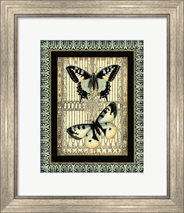 Framed Small Butterfly Fancy II Print