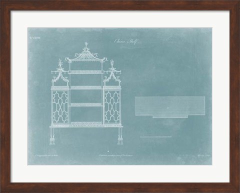 Framed China Shelf Print