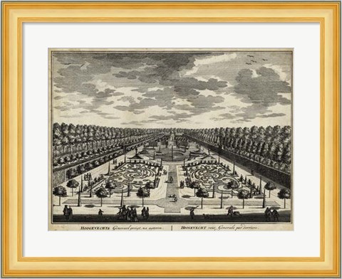 Framed Views of Amsterdam III Print