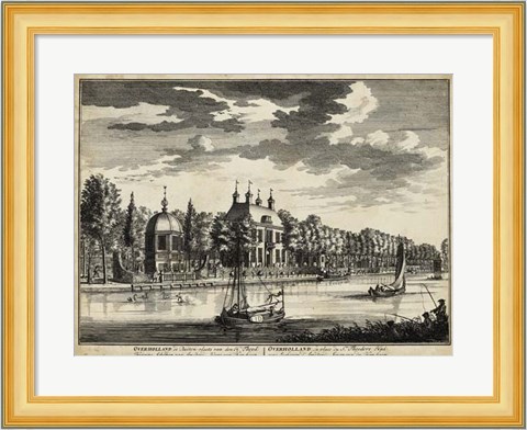 Framed Views of Amsterdam VI Print