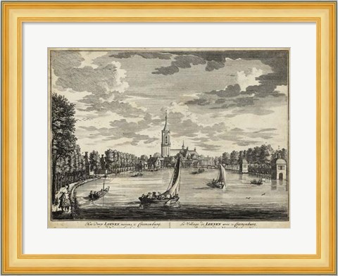 Framed Views of Amsterdam VII Print