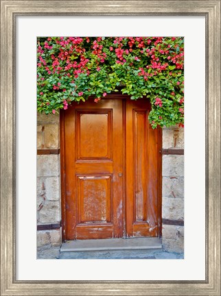 Framed Doorway in Antalya, Turkey Print